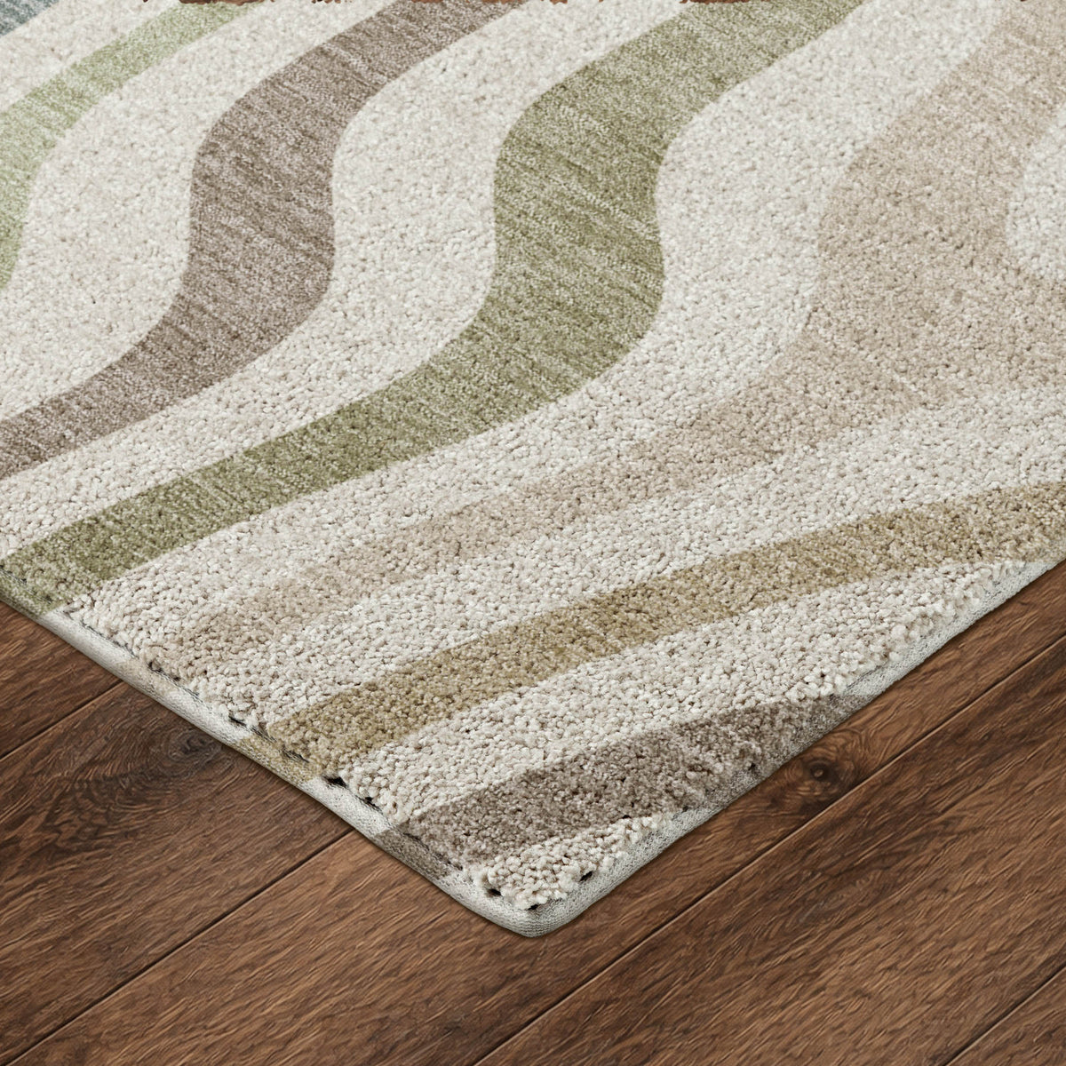 Luxury Washable Kenner KN4 Ivory Rug