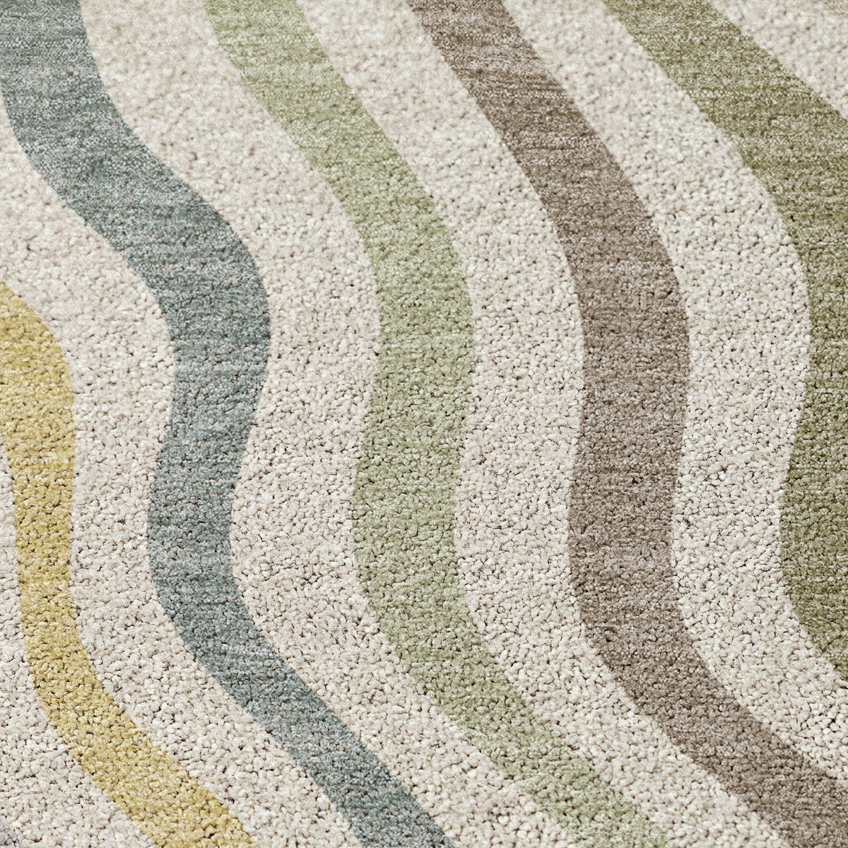 Luxury Washable Kenner KN4 Ivory Rug