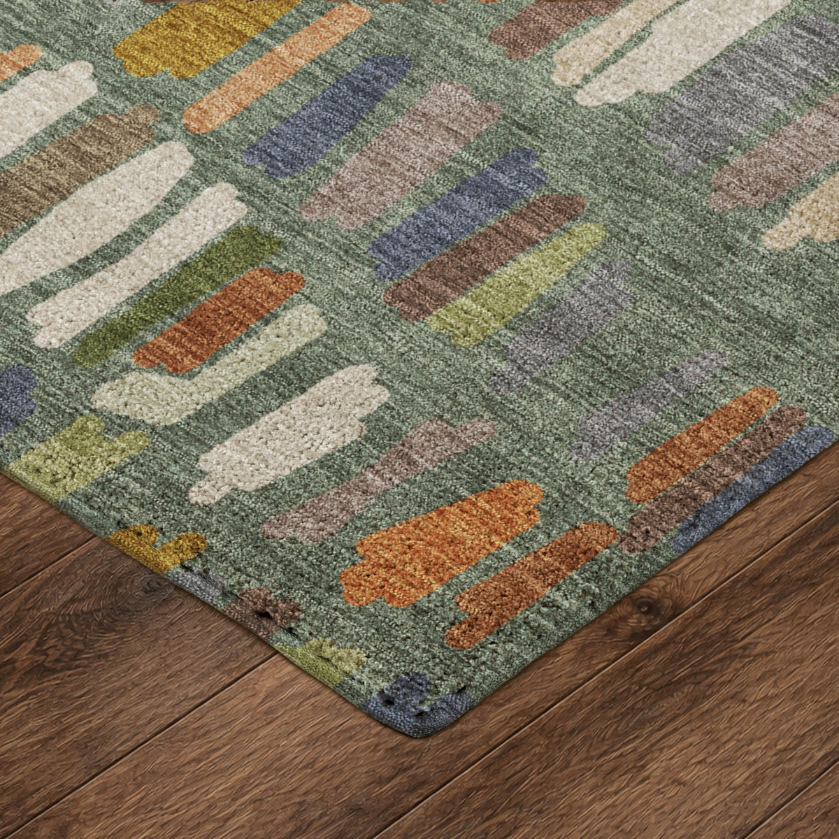 Luxury Washable Kenner KN5 Basil Rug