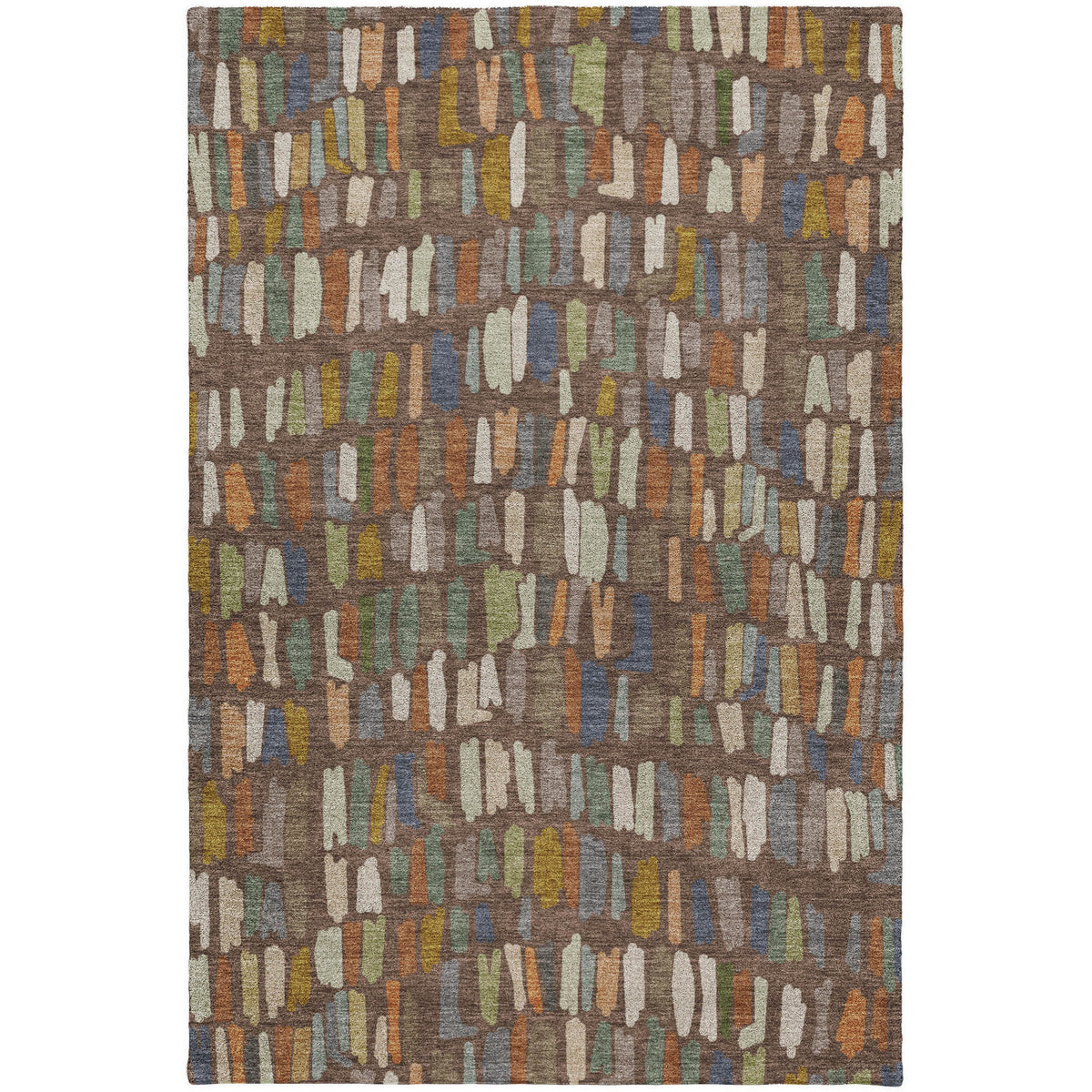 Luxury Washable Kenner KN5 Chocolate Rug