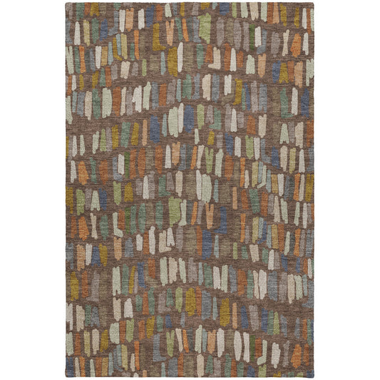 Luxury Washable Kenner KN5 Chocolate Rug