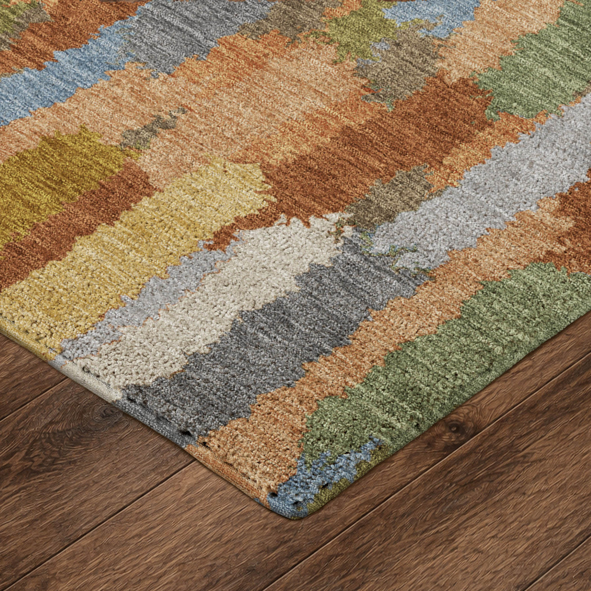Luxury Washable Kenner KN6 Copper Rug