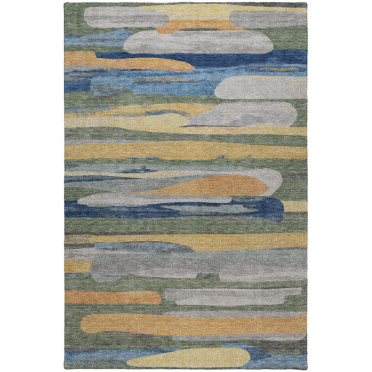 Luxury Washable Kenner KN7 Basil Rug