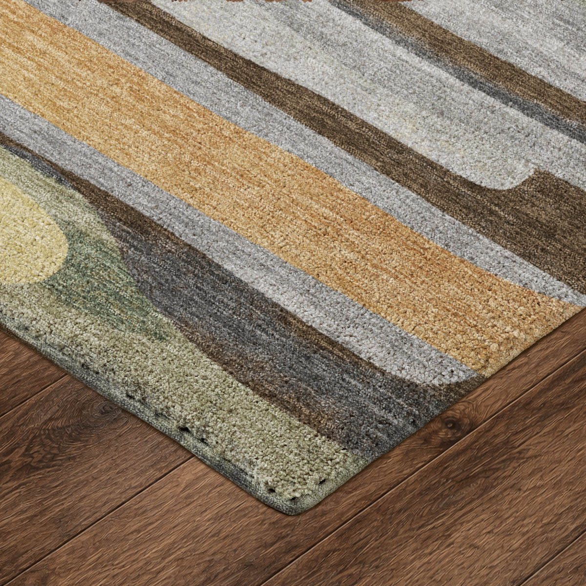 Luxury Washable Kenner KN7 Chocolate Rug