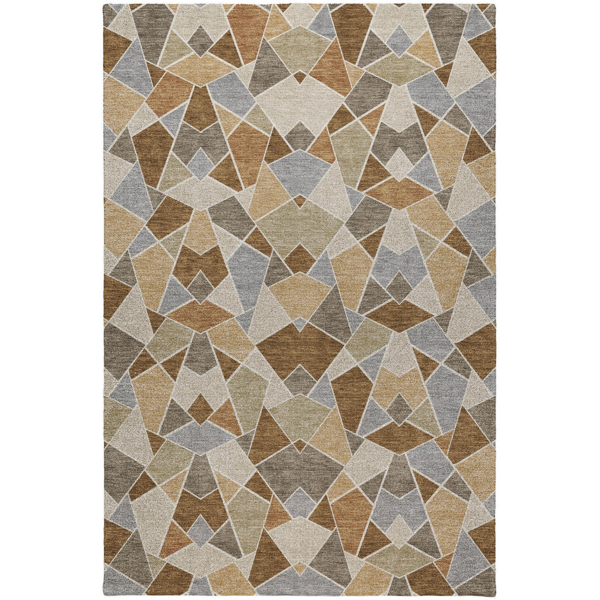 Luxury Washable Kenner KN8 Chocolate Rug