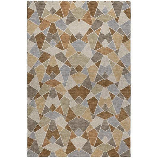 Luxury Washable Kenner KN8 Chocolate Rug