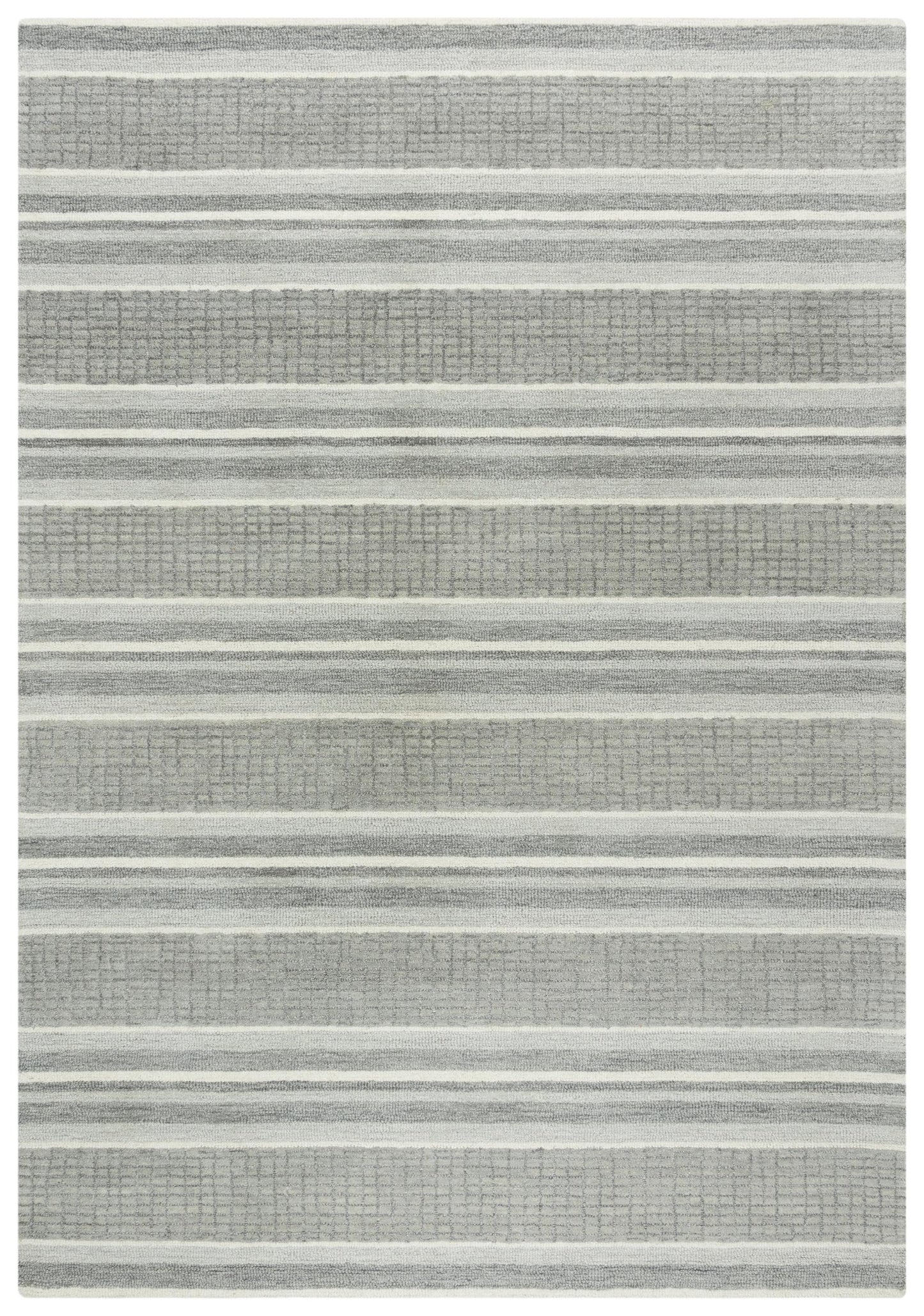 Katana KNA895 Gray Hand-Tufted Rug - Rizzy