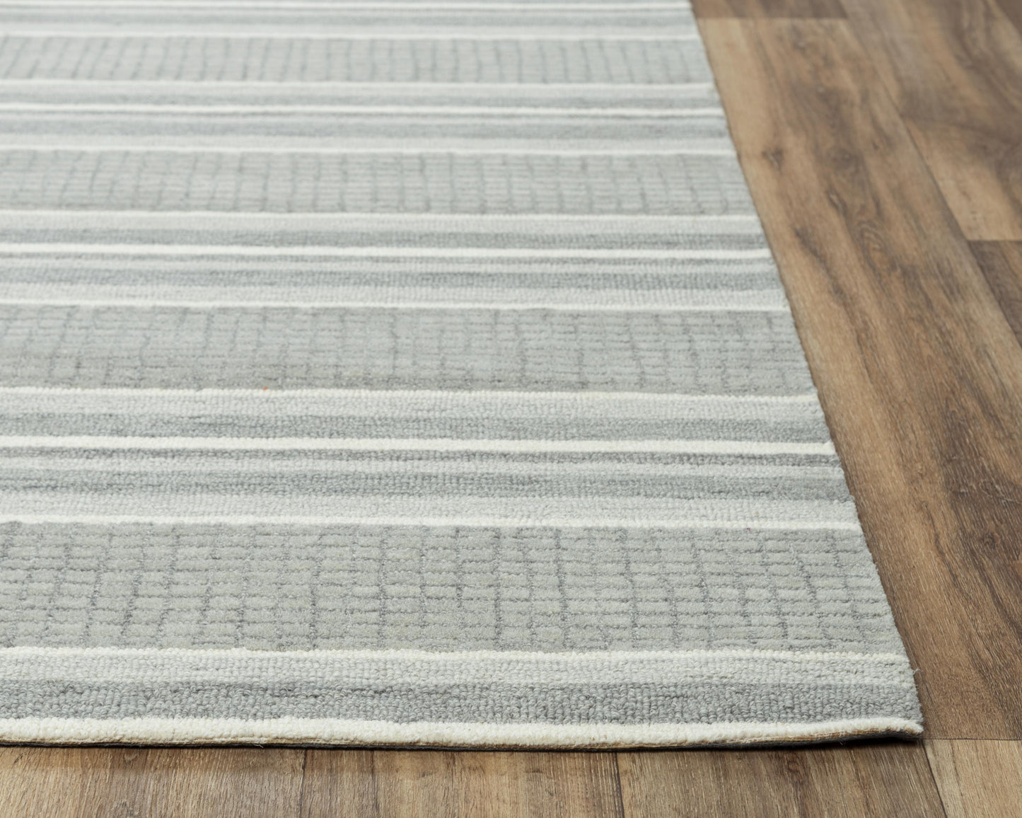 Katana KNA895 Gray Hand-Tufted Rug - Rizzy
