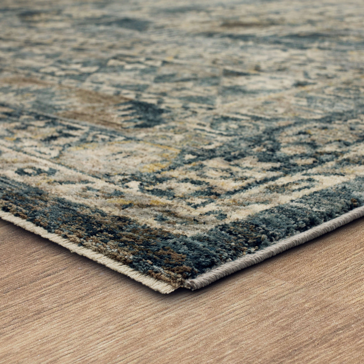 Marash Karamar Blue Area Rug