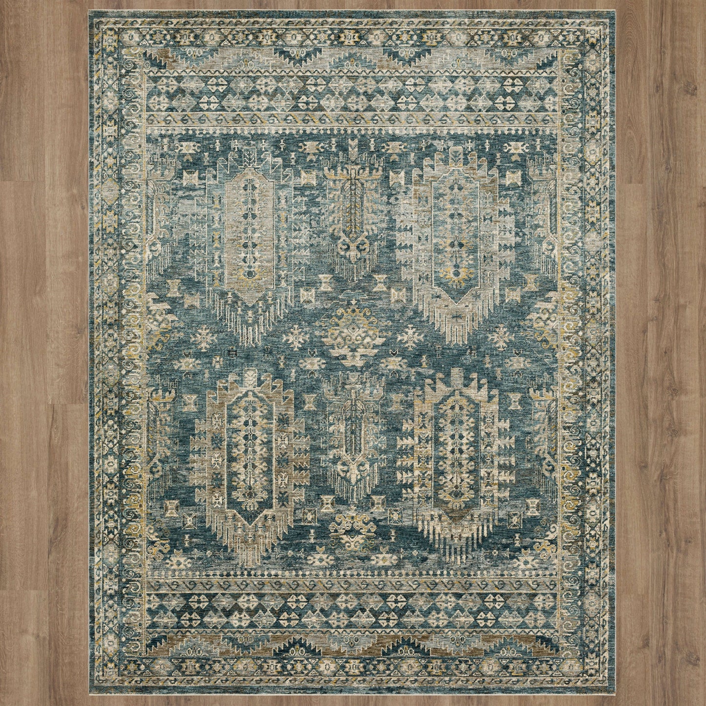 Karamar Blue Area Rug - Karastan