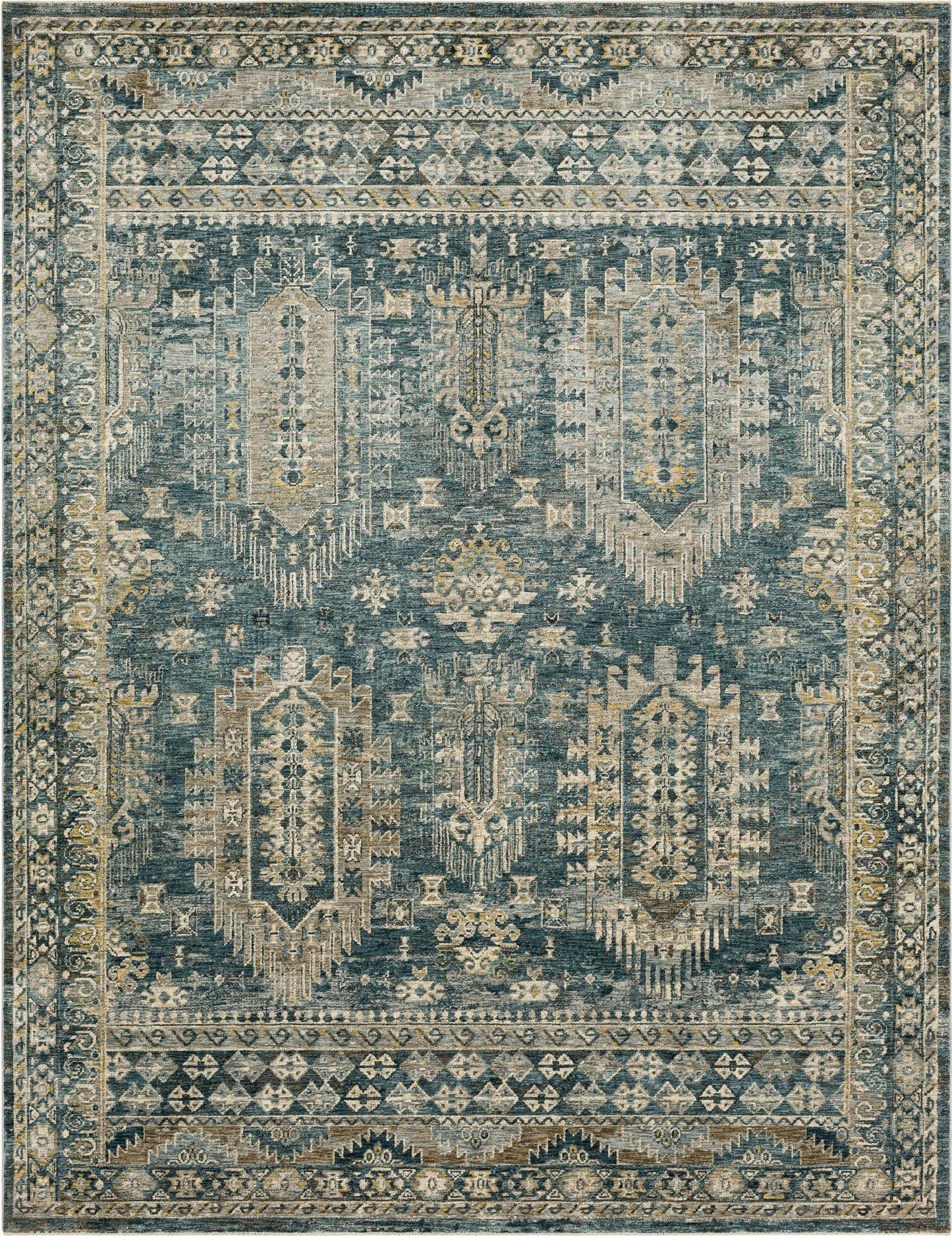 Karamar Blue Area Rug - Karastan