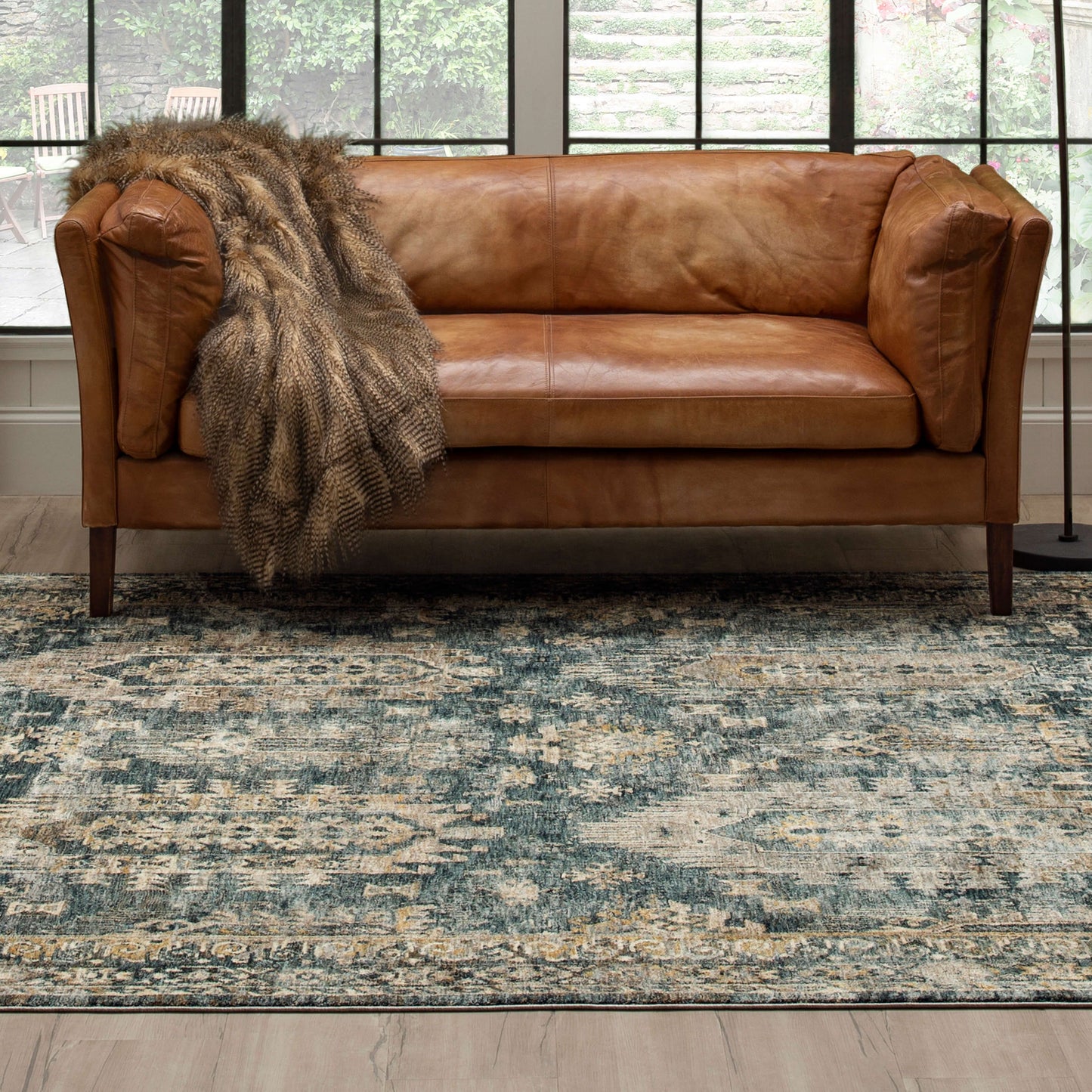 Karamar Blue Area Rug - Karastan