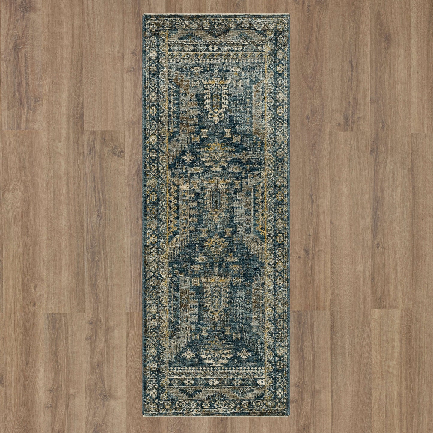 Karamar Blue Area Rug - Karastan