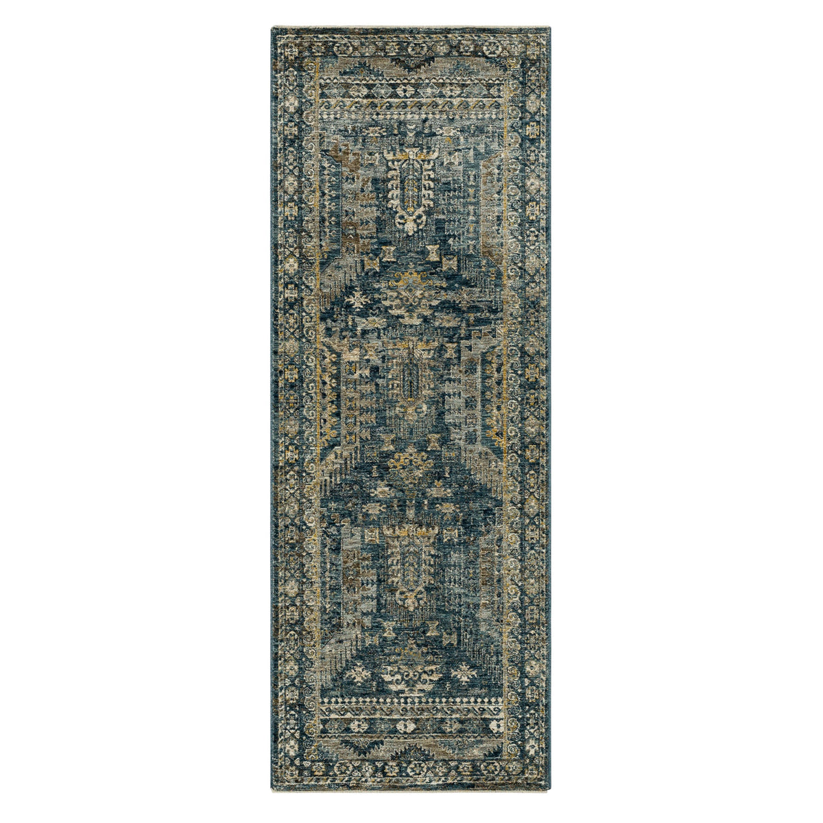 Marash Karamar Blue Area Rug