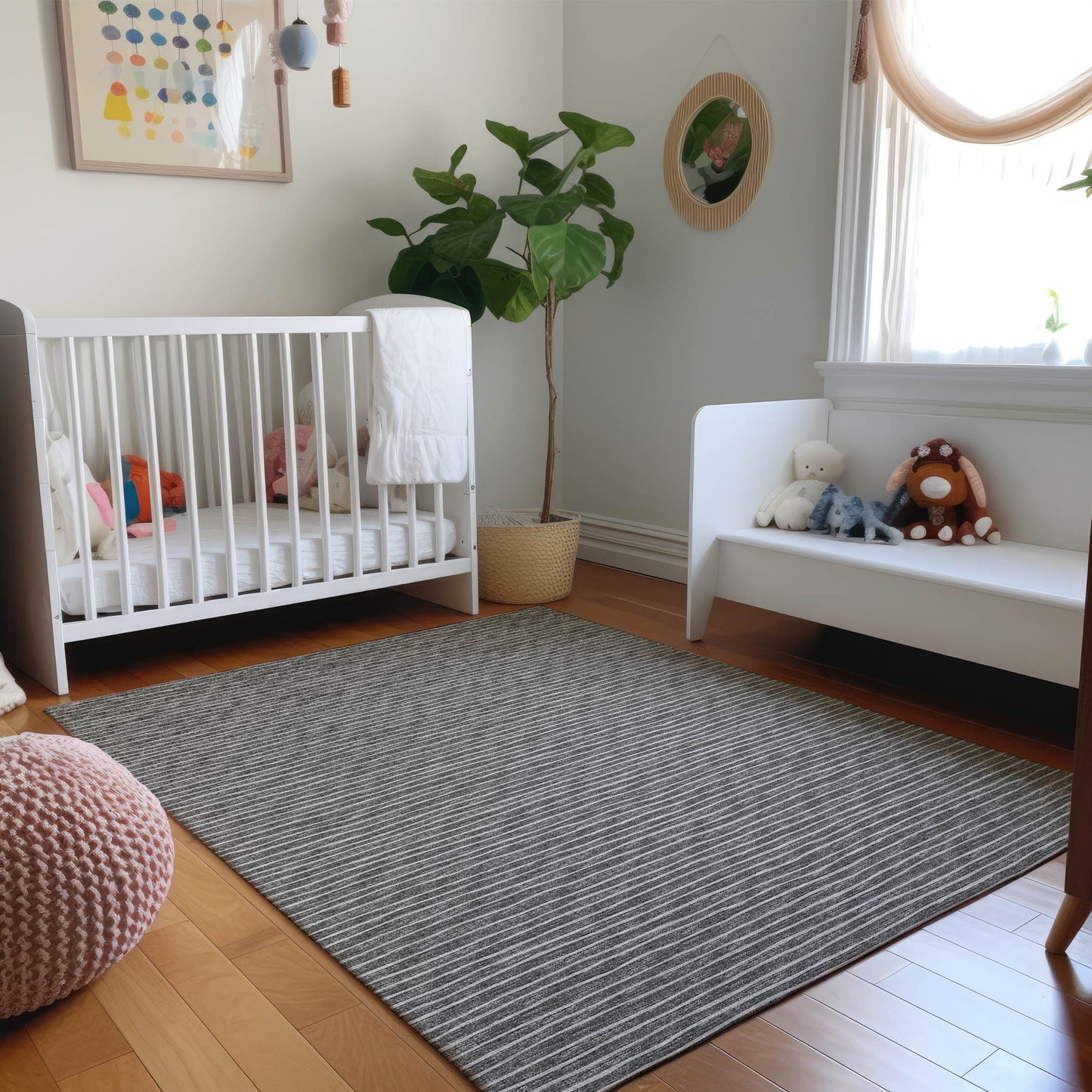 Machine Made Laidley LA1 Gray - Dalyn Rugs