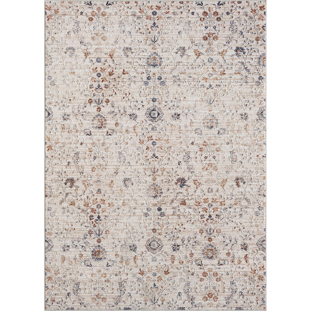 Lancaster-82301 Traditional Power-Loomed Multi/ivory Area Rug - LR Home