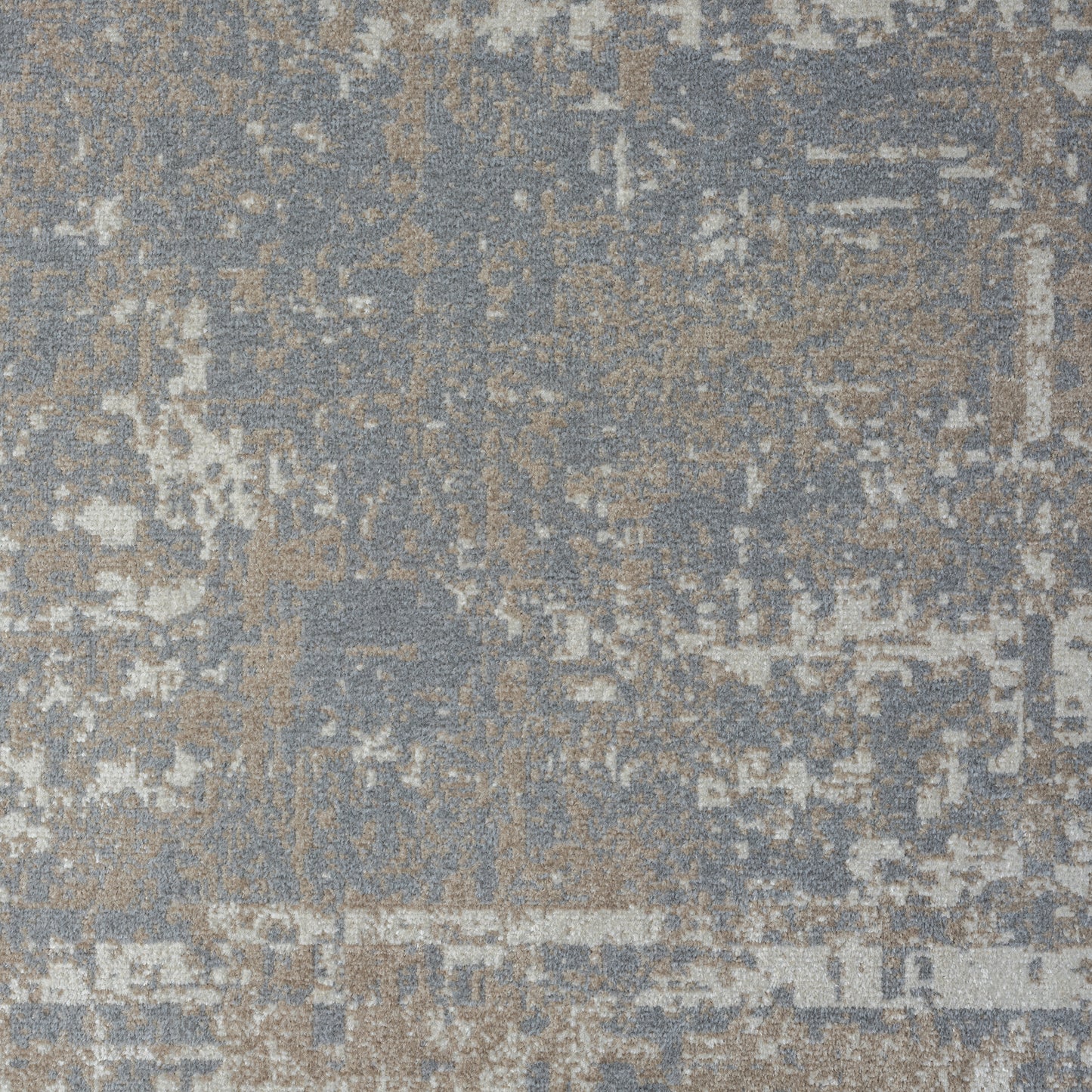 LANHM-82271 Modern/Contemporary Machine Made Gray/Ivory Polyester Indoor Area Rugs - LR Home