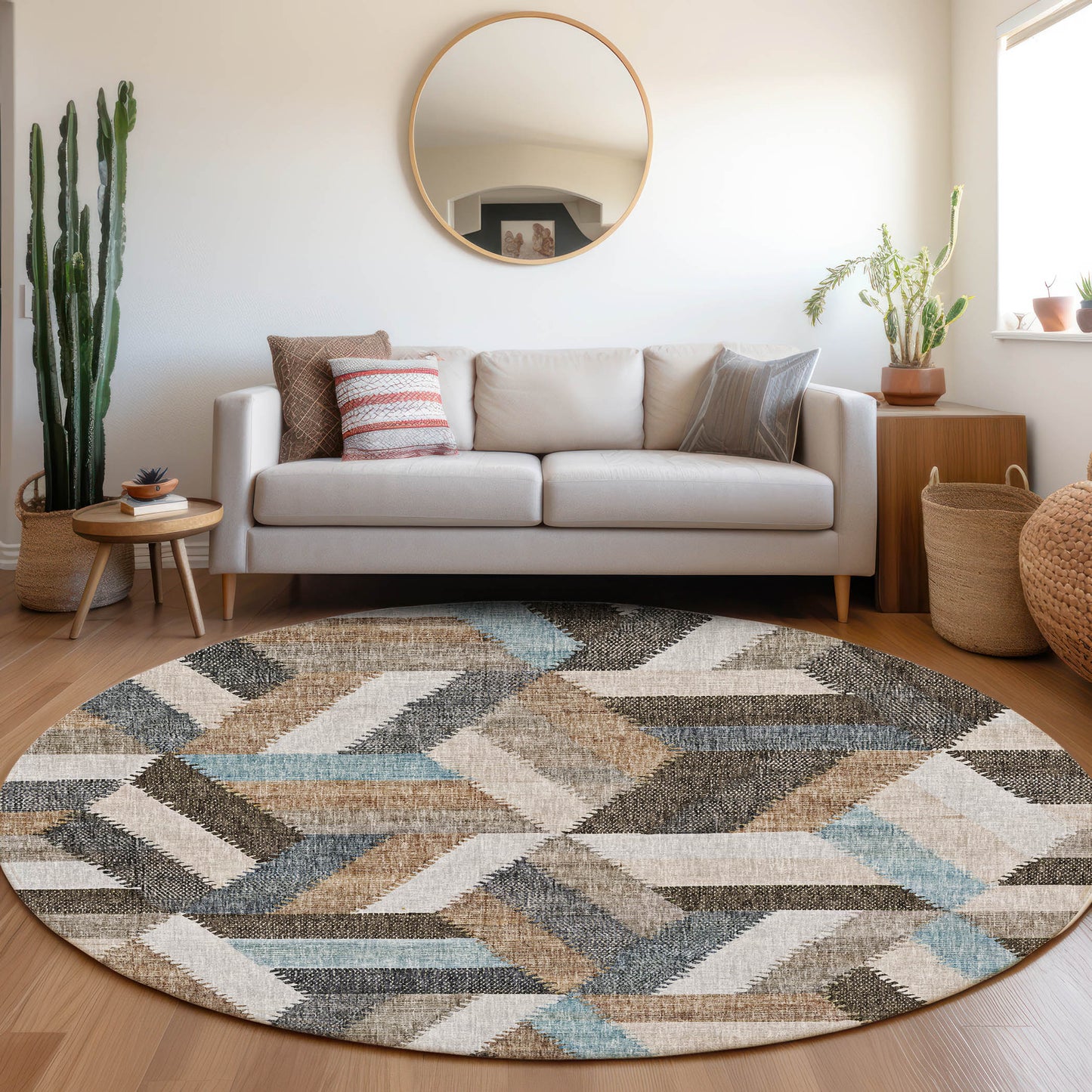 Machine Made Lorenzo LN1 Brown - Dalyn Rugs
