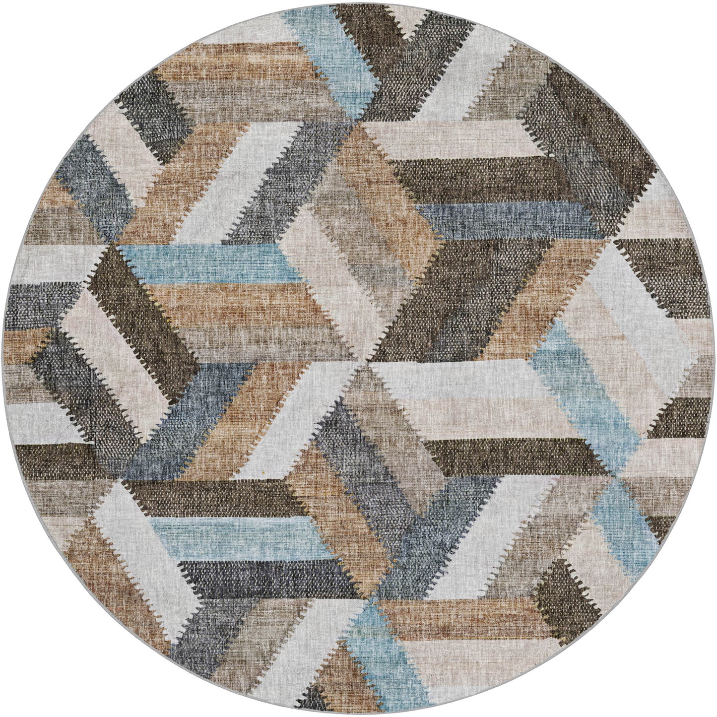 Machine Made Lorenzo LN1 Brown - Dalyn Rugs