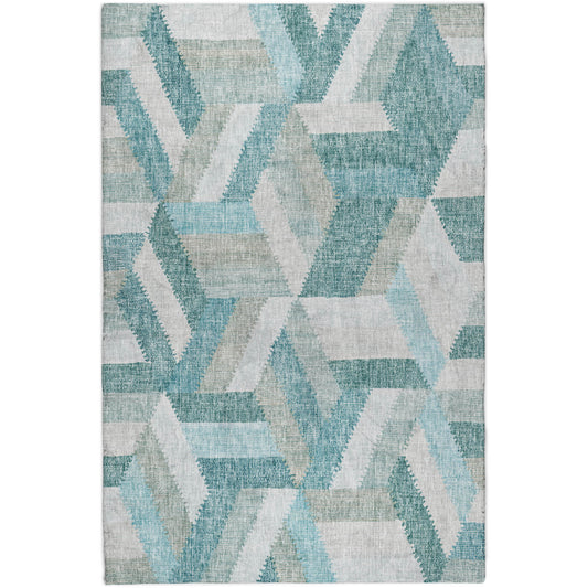 Machine Made Lorenzo LN1 Teal - Dalyn Rugs
