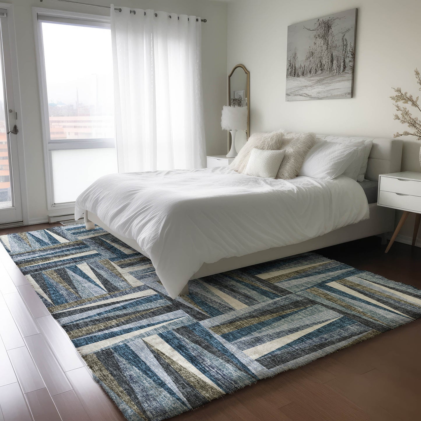Machine Made Lorenzo LN2 Denim - Dalyn Rugs