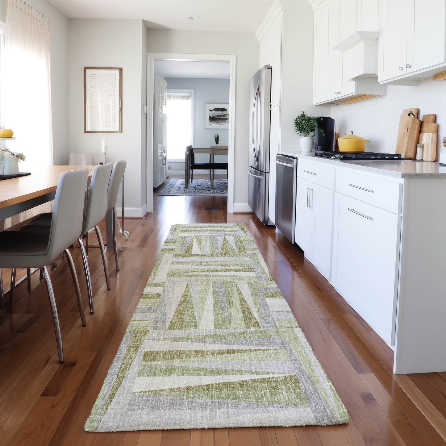 Machine Made Lorenzo LN2 Green - Dalyn Rugs
