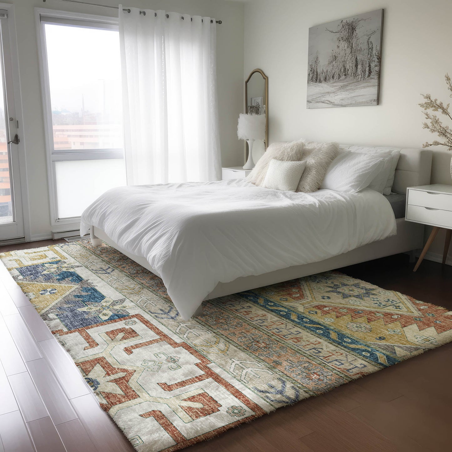Machine Made Lorenzo LN3 Ivory - Dalyn Rugs
