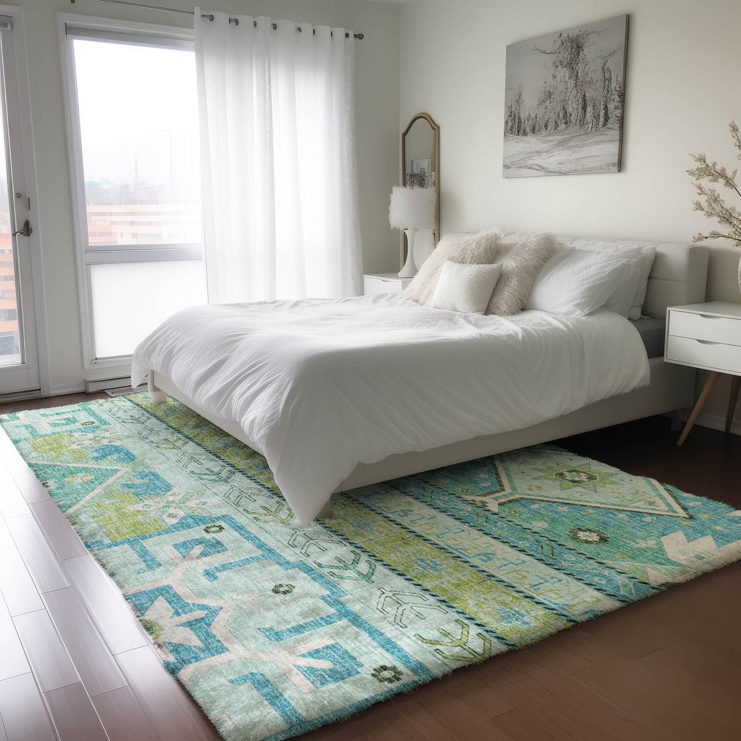 Machine Made Lorenzo LN3 Mint - Dalyn Rugs