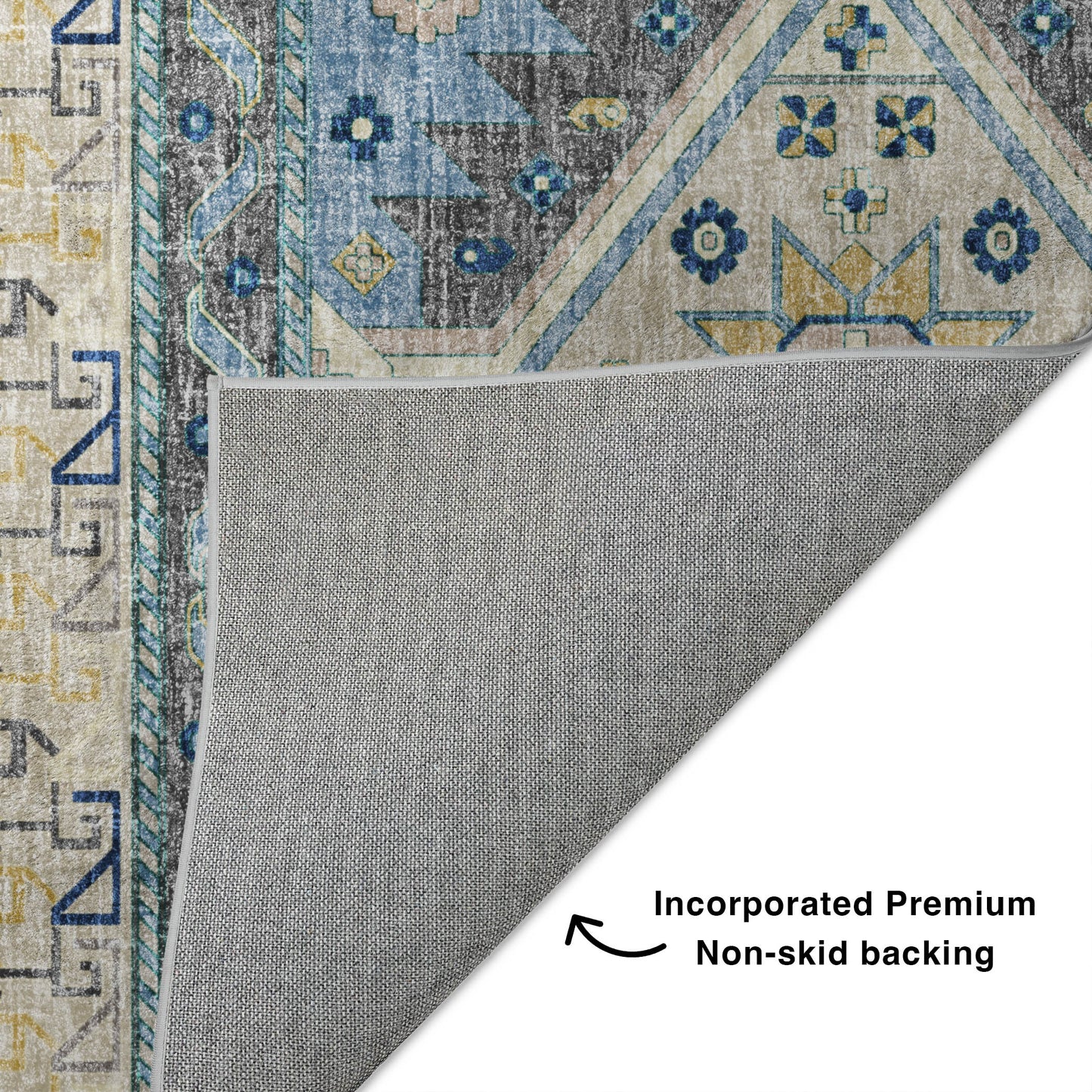 Machine Made Lorenzo LN3 Navy - Dalyn Rugs