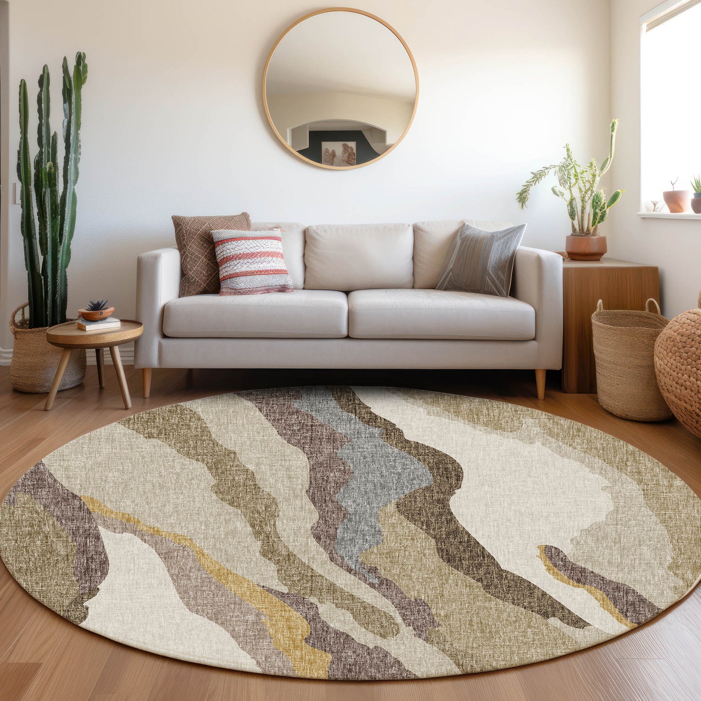 Machine Made Lorenzo LN4 Beige - Dalyn Rugs
