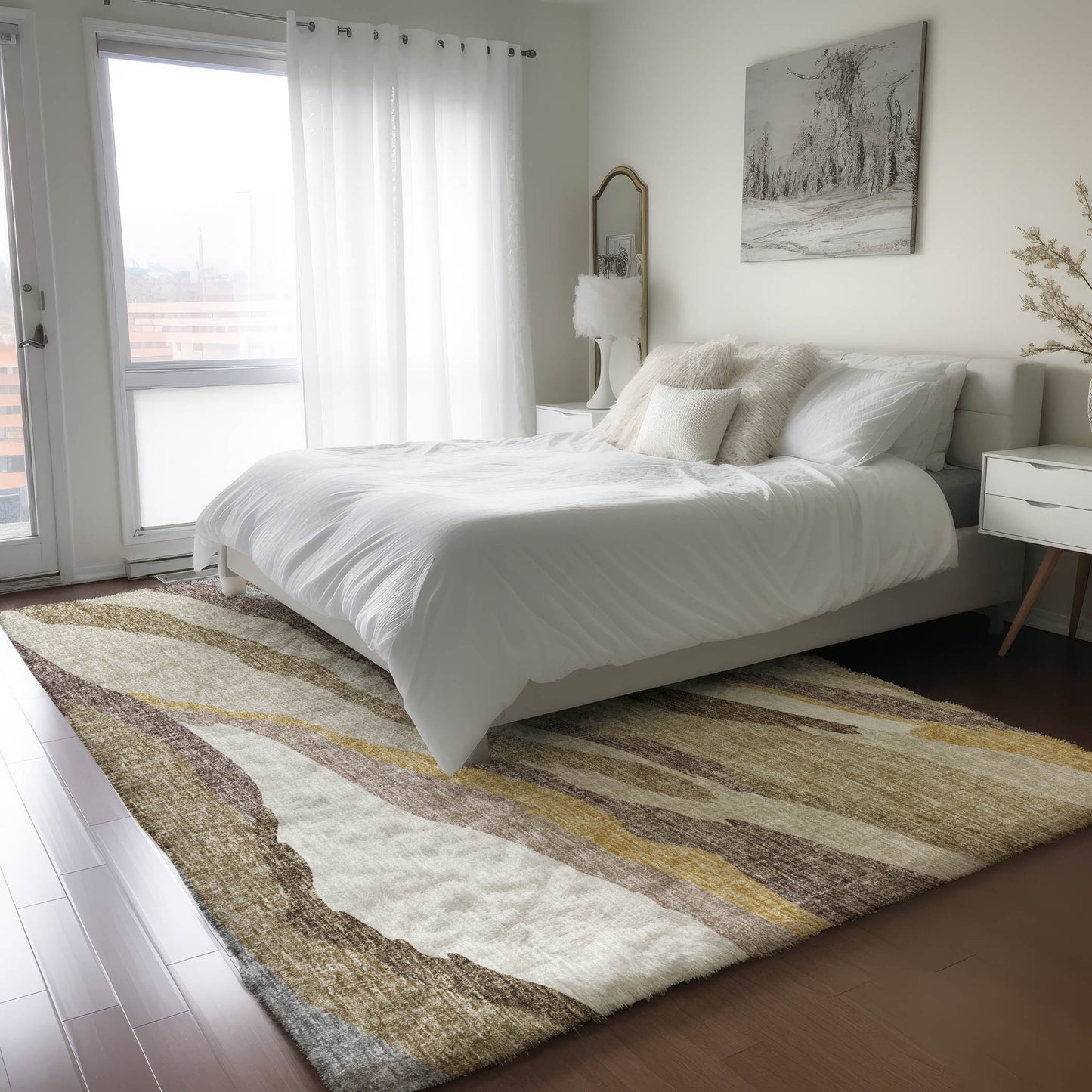 Machine Made Lorenzo LN4 Beige - Dalyn Rugs