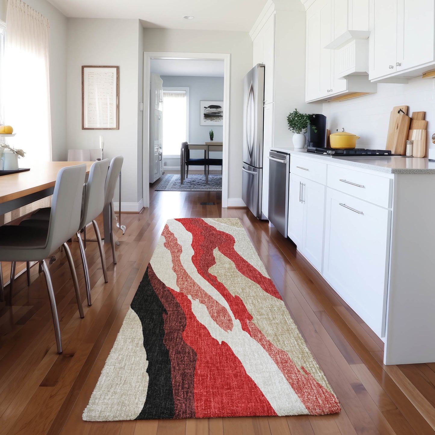 Machine Made Lorenzo LN4 Red - Dalyn Rugs