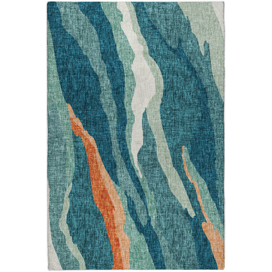 Machine Made Lorenzo LN4 Teal - Dalyn Rugs
