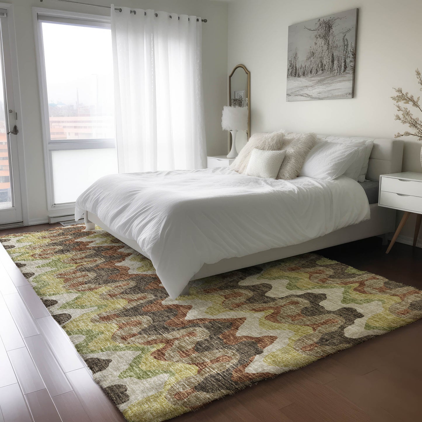 Machine Made Lorenzo LN6 Chocolate - Dalyn Rugs