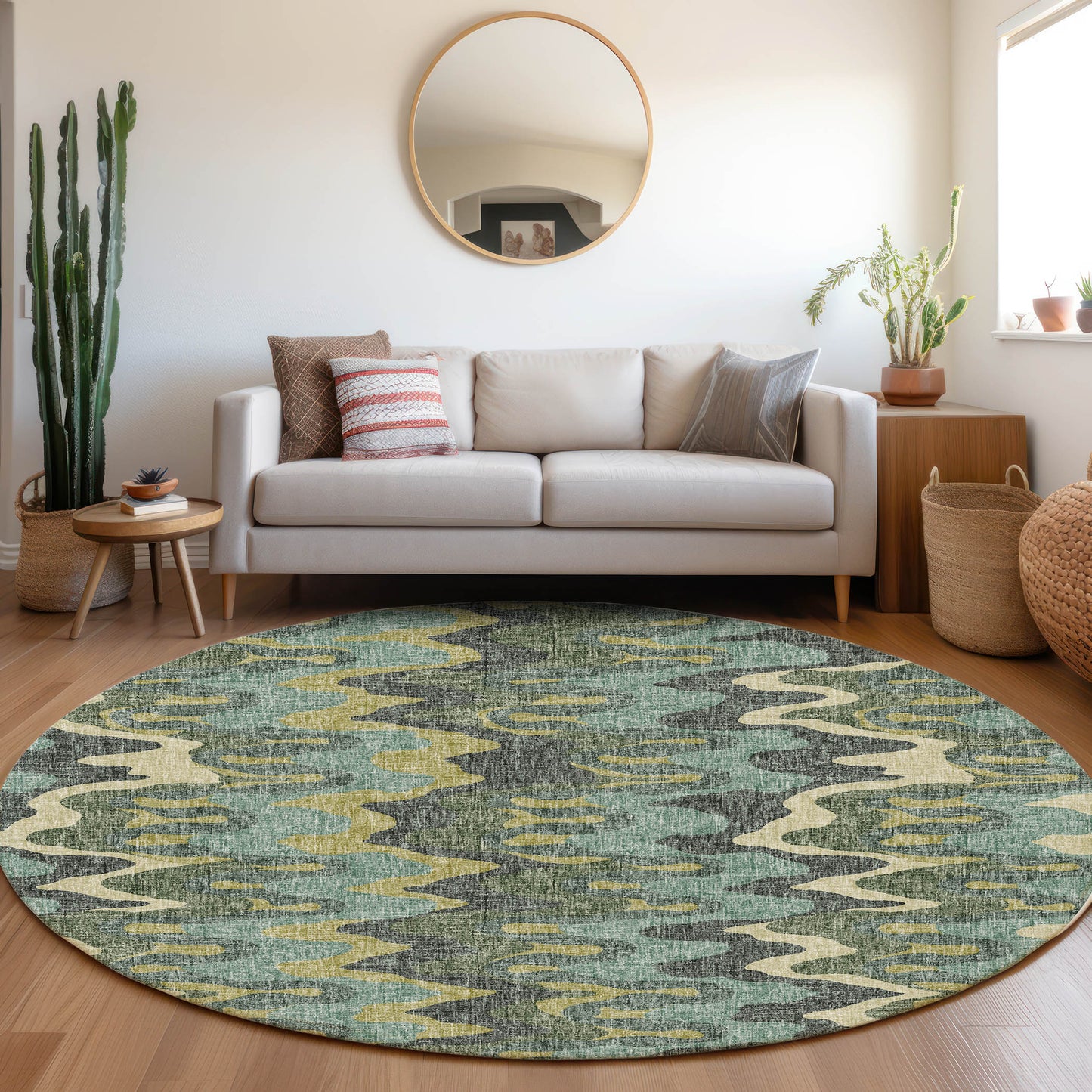 Machine Made Lorenzo LN6 Teal - Dalyn Rugs