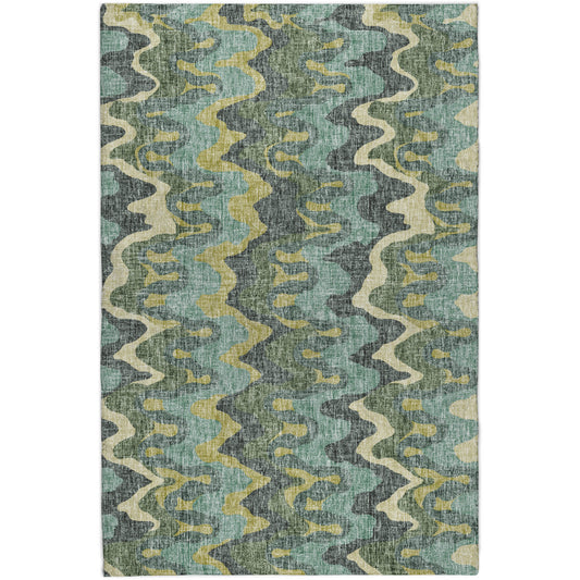 Machine Made Lorenzo LN6 Teal - Dalyn Rugs