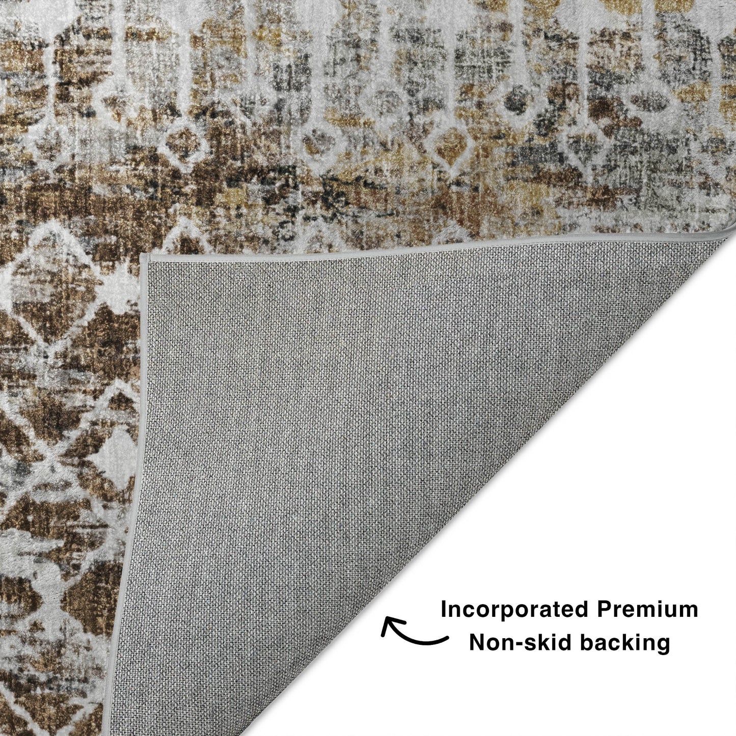 Machine Made Lorenzo LN7 Brown - Dalyn Rugs