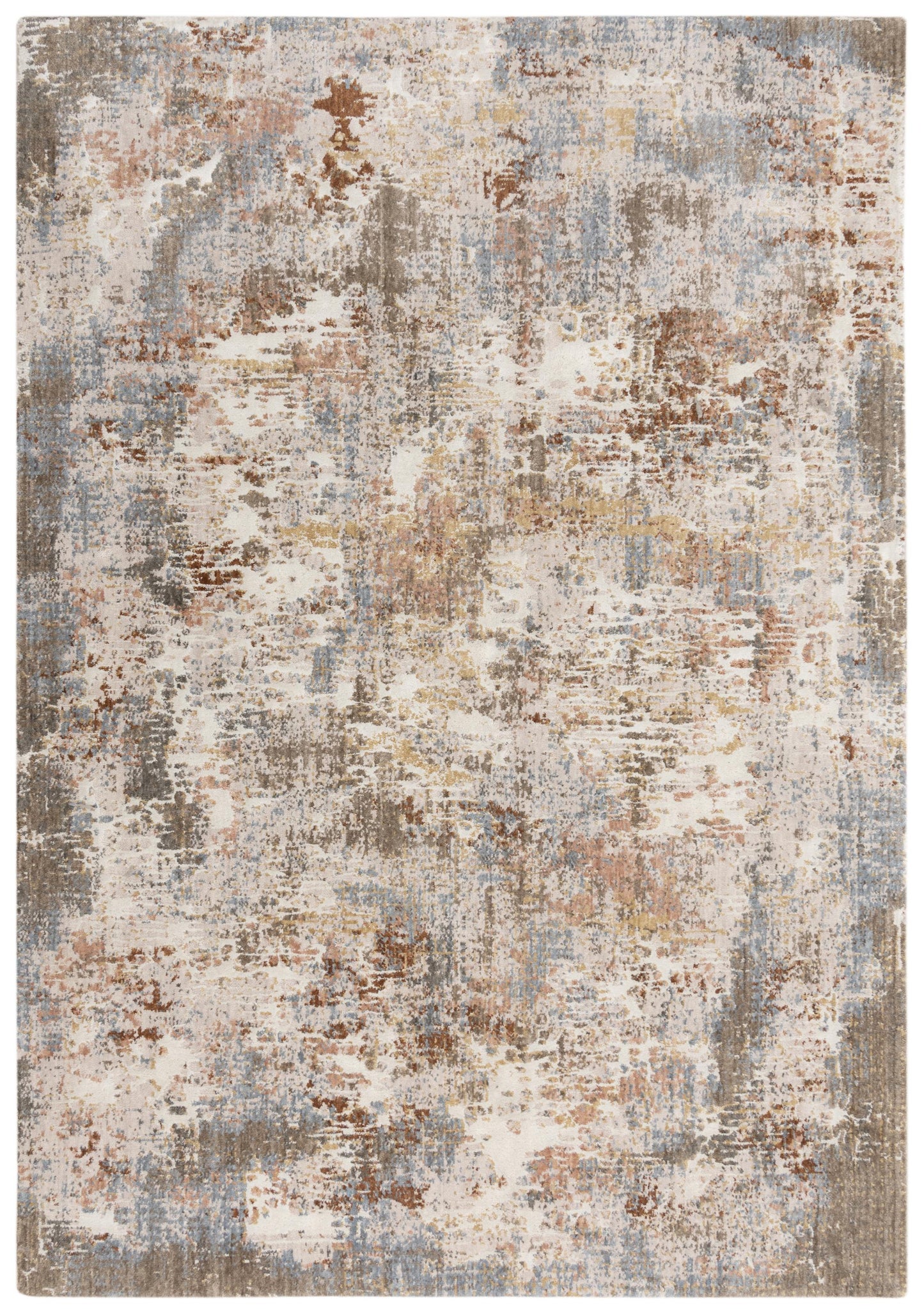 Logan LOG730 Beige/Multi Hybrid Rug - Rizzy