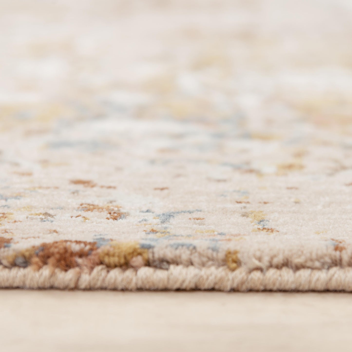Logan LOG737 Beige/Multi Hybrid Rug - Rizzy