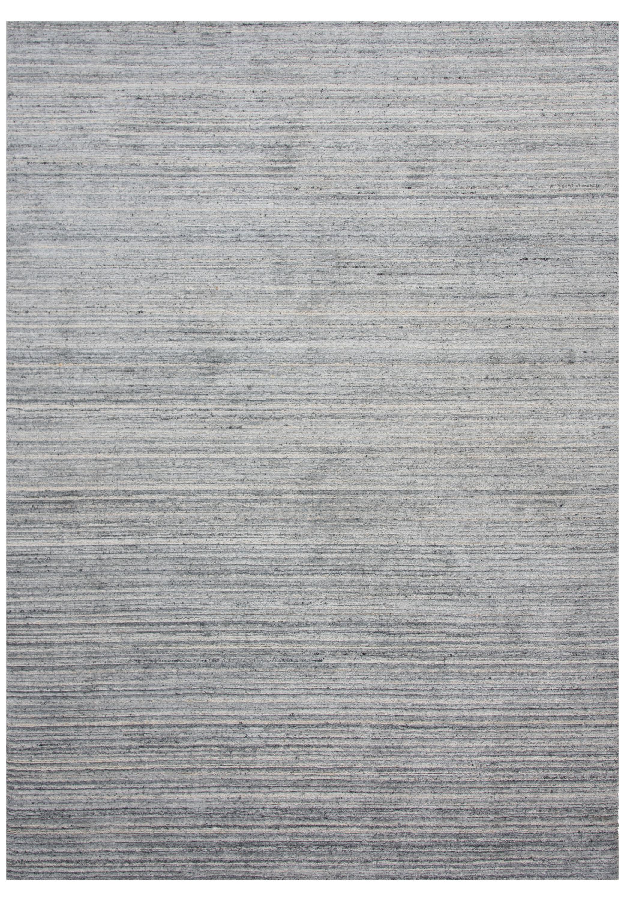 Luxe LUX706 Ivory/Gray Hand Loomed Rug - Rizzy – Rug Gallery Outlet