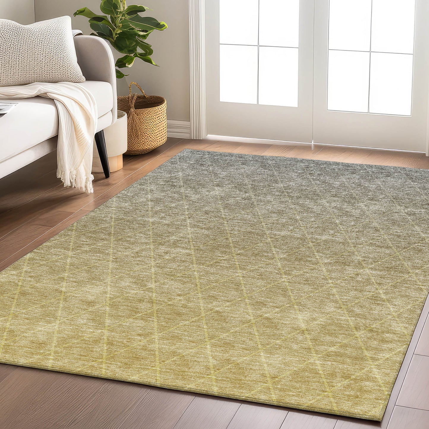 Machine Made Lazio LZ2 Gold - Dalyn Rugs