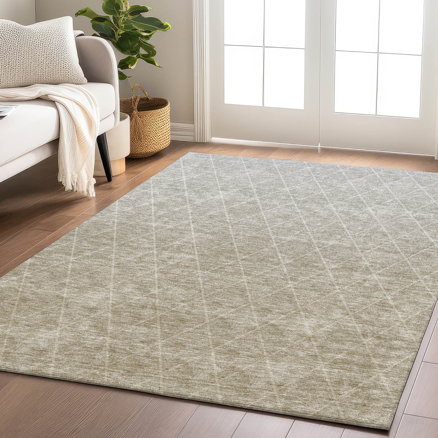 Machine Made Lazio LZ2 Taupe - Dalyn Rugs