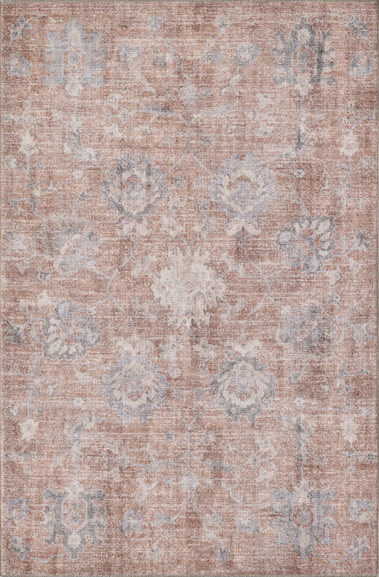 London 4814 Sienna Royale Machine WovenPerformance Area Rug - KAS