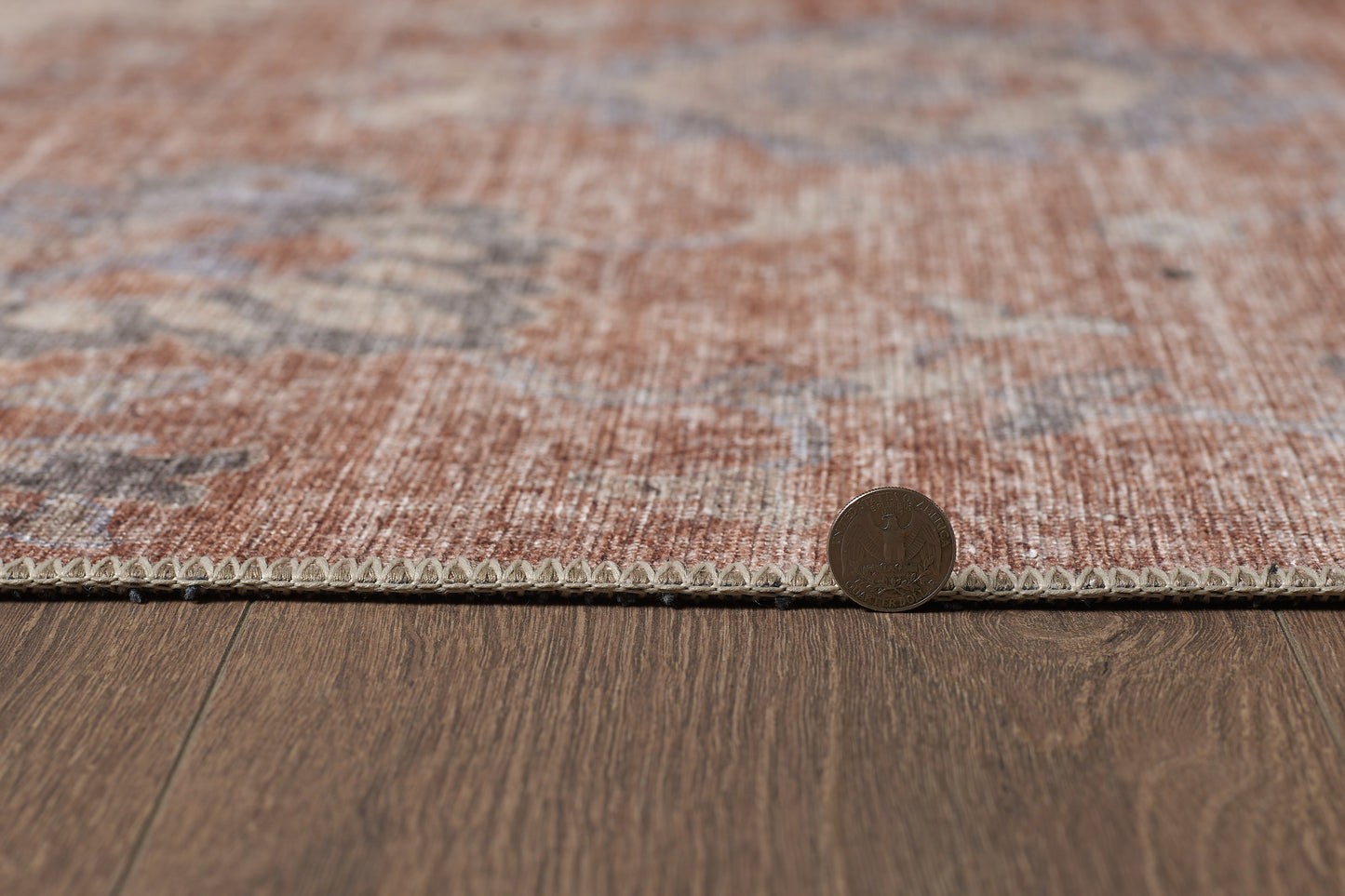 London 4814 Sienna Royale Machine WovenPerformance Area Rug - KAS