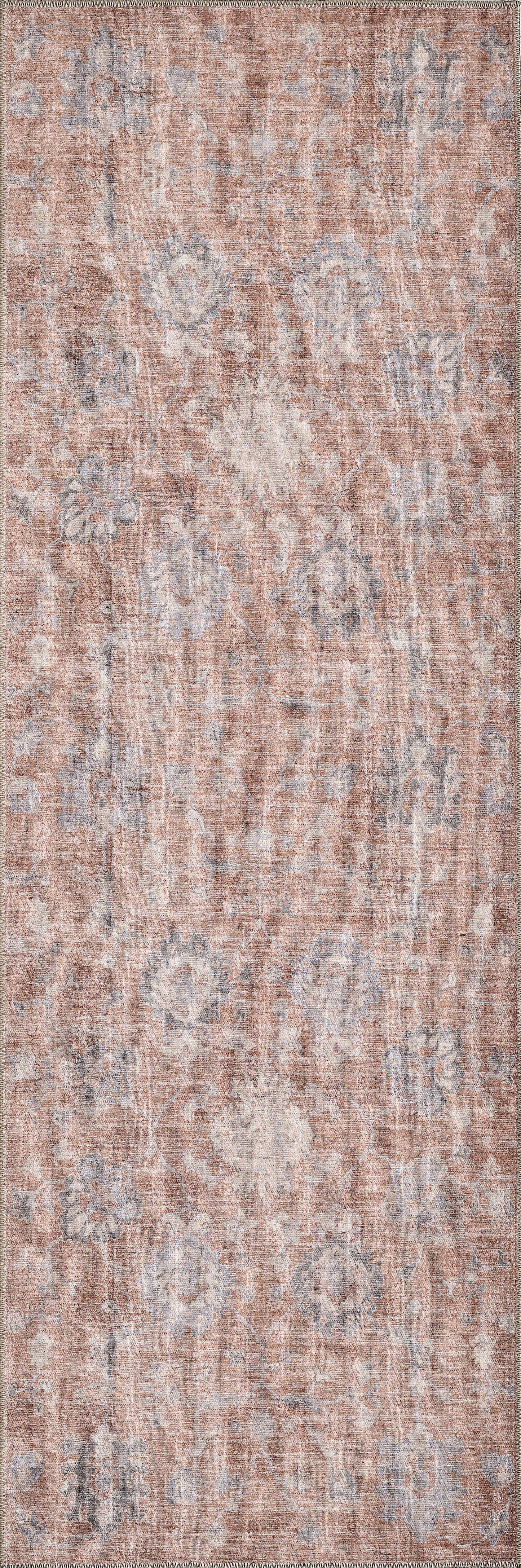London 4814 Sienna Royale Machine WovenPerformance Area Rug - KAS