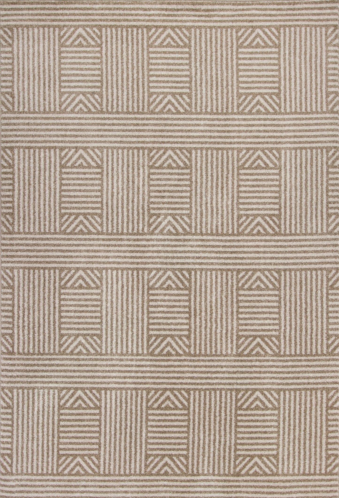 Lucia 2762 Beige Westport Machine Woven Performance Area Rug - KAS