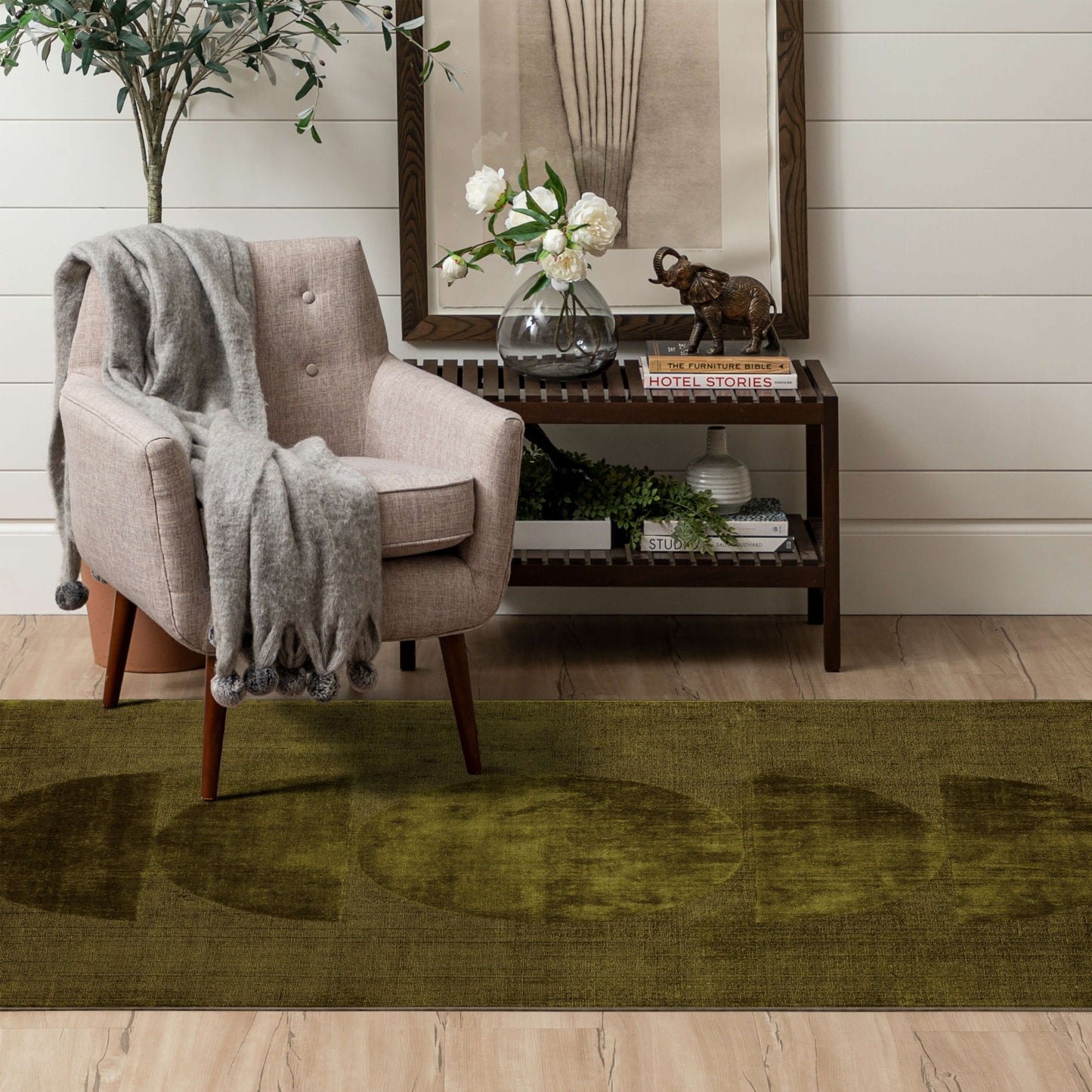 Luna Moss Area Rug - Karastan