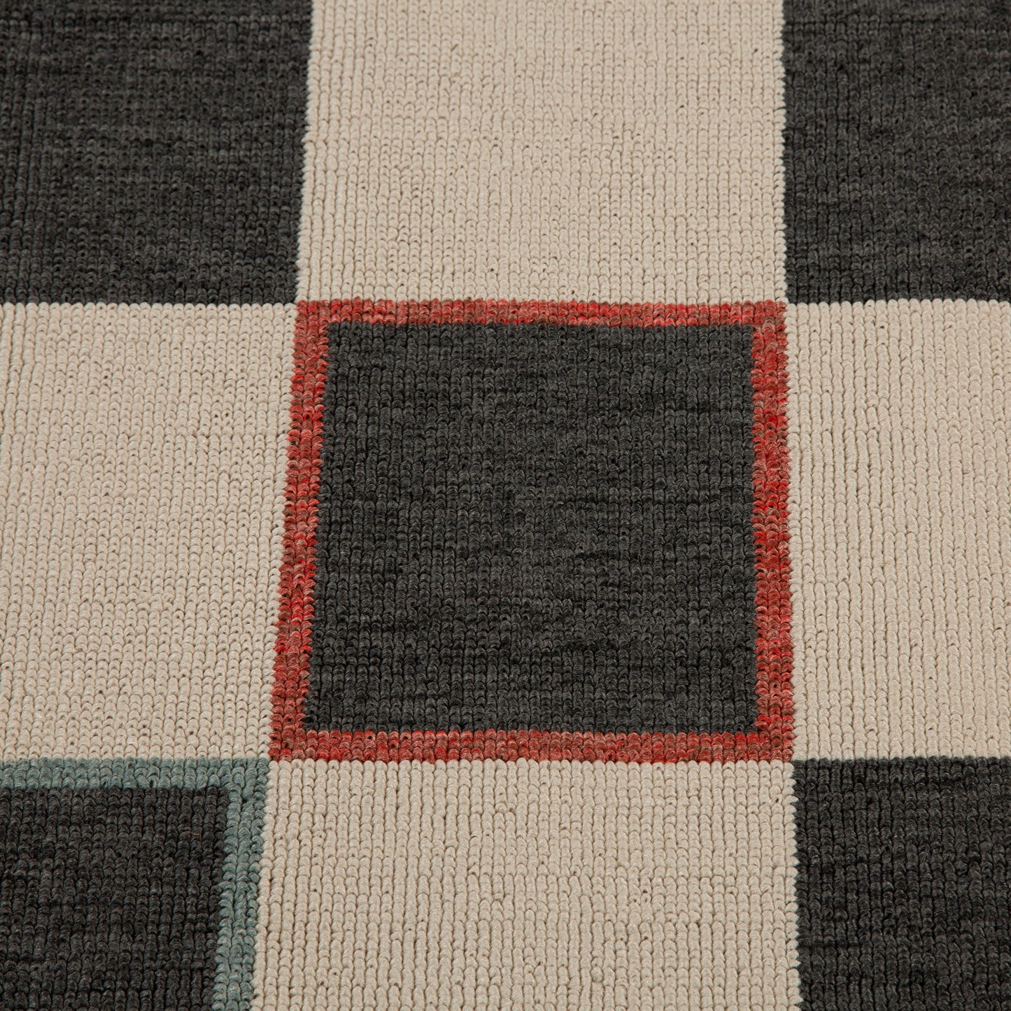 MAPAC-82500 Bohemian/Eclectic Machine Made Black/Ivory Polypropylene Indoor/Outdoor Area Rugs - LR Home