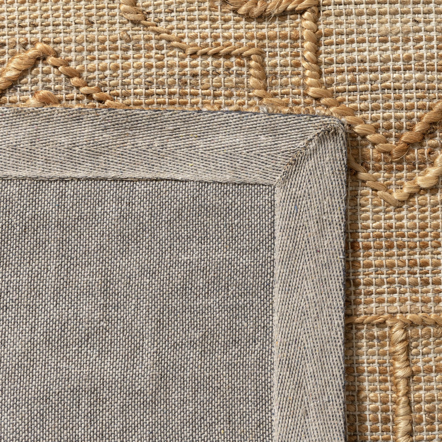 Maples-82387 Farmhouse Hand-Woven Brown Cotton Indoor Area Rug - LR Home