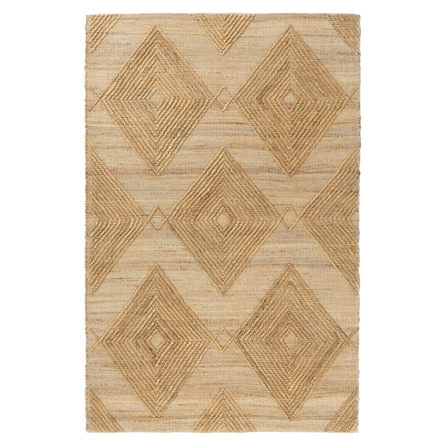 Maples-82388 Farmhouse Hand-Woven Brown Cotton Indoor Area Rug - LR Home